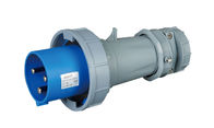 IP67 Water Tight 3P 3 Phase Plug , IEC 60309 2 Industrial Three Phase Power Plug