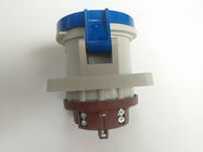 Flush Mounted Industrial Plug Sockets IP44 Rain Resistance Material