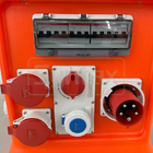 Syntax MK2N 5P 63A Portable Distribution Box PE Material With 16Amp Mechanical Interlocked & Switched CEE Sockets
