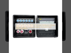 Syntax MD3 5P 32A 400V 3PH Stroomverdeelkasten HDPE IP67 Met Schneider Automaten voor Evenementen Stroom 630x430x680mm