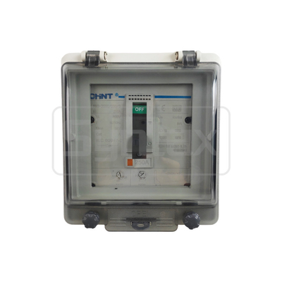 Waterdichte Scharnierende het Venstersyntaxis AW200A Duidelijk Grey Cover 150*165*45mm van MCCB 250A IP67