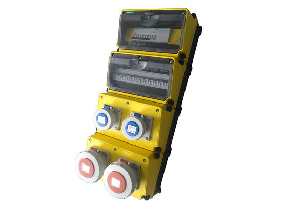 CJ Draagbare de Distributiedoos van de reekscj48 Stap 4 Lagen die met Industriële Stop en Contactdoos en MCB AC 380V worden geïnstalleerd