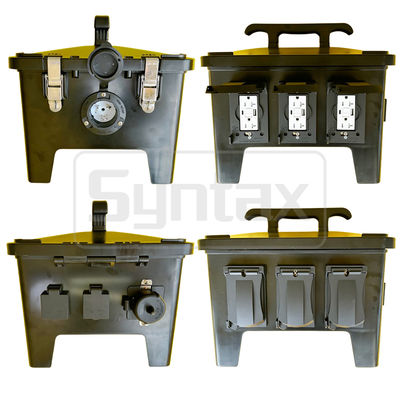 Syntax MP24 Waterdicht Draagbare Energieverspreidingseenheid 50A Single Phase 2-Pole 4 Draad UL/ETL Gelijst ontvangers