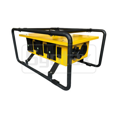 Syntax 50A Tijdelijke Stroomverdeelkast 6-Rechte Mes Outdoor Geschikt GFCI 20A UL-gecertificeerd